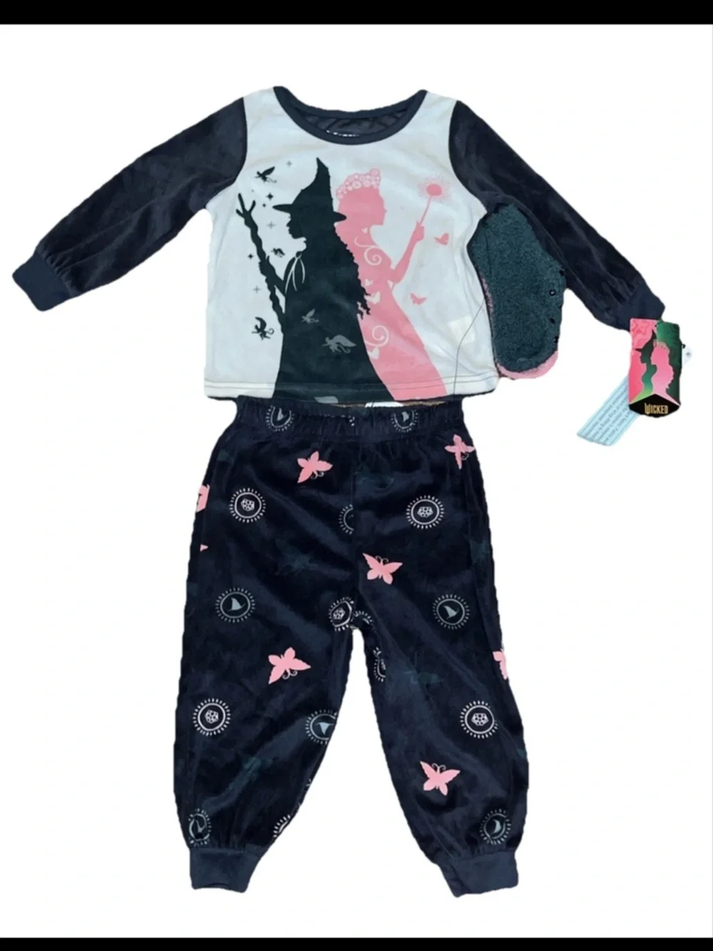 2pc kids pajama set wicked￼ brand new